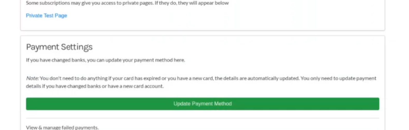 How to Update Card Details for Customers