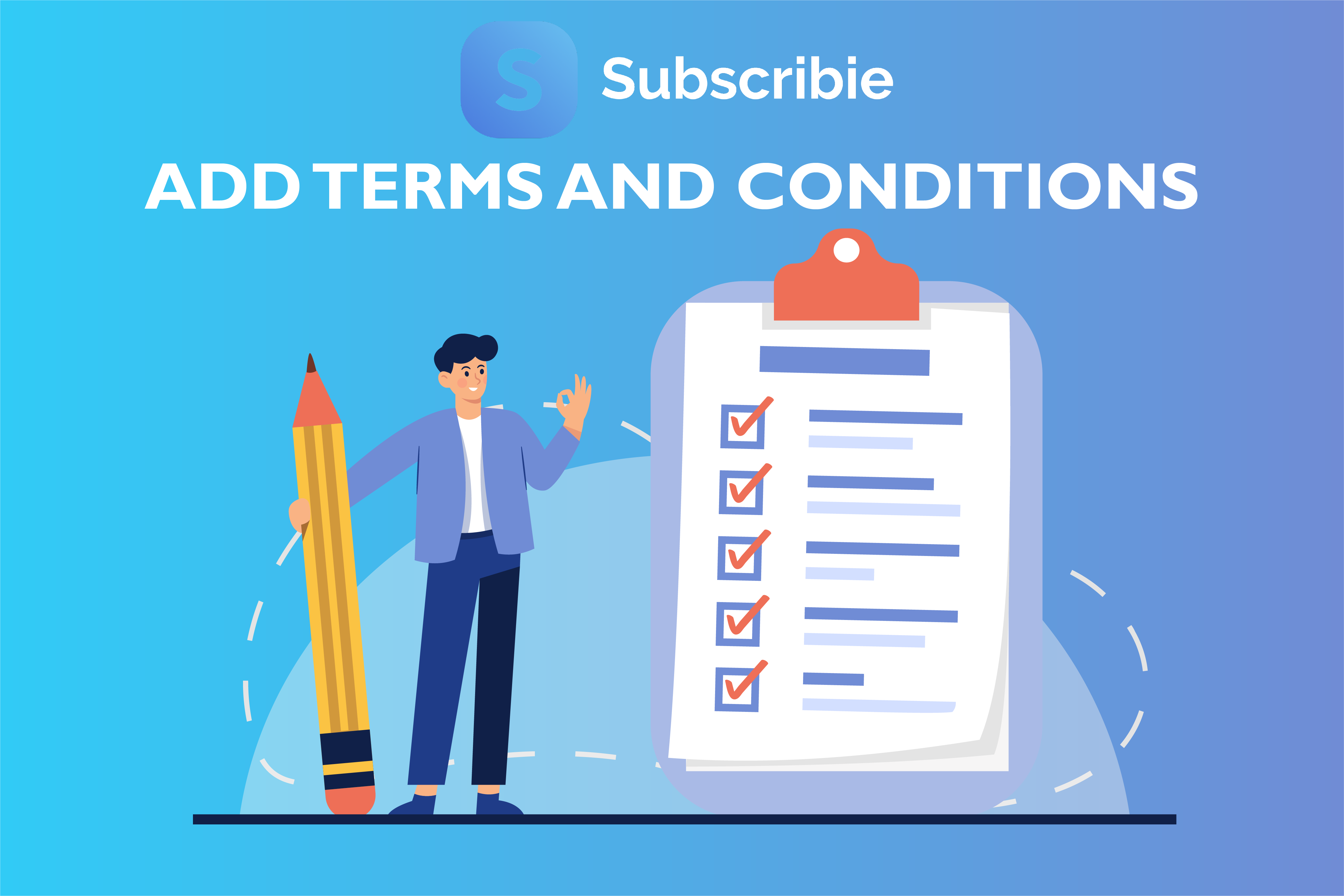 How to Add Terms and Conditions to My Business Subscription?