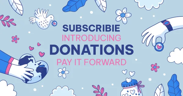 Introducing Donations/Pay It Forward with Subscriptions